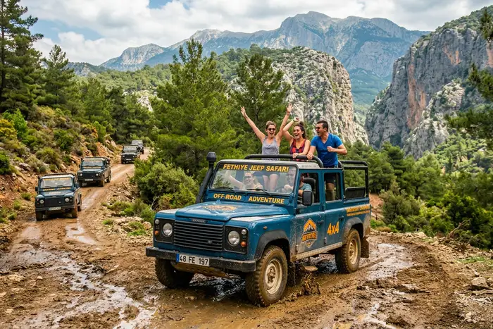 Fethiye jeep safari – Saklıkent Kanyonu ve dağ yollarında off-road macera | Fly Laputa